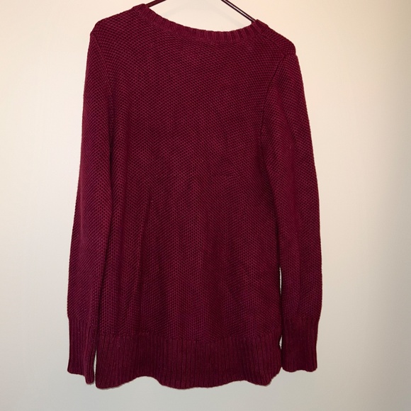 Duluth Trading Burgundy Tunic Sweater - Picture 5 of 5